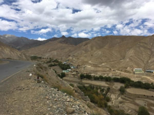 Beatiful View Before Namik La Pass