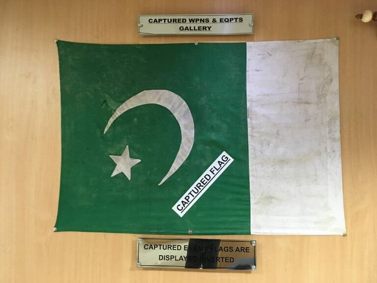 Captured Enemy Flag, Kargil War Memorial