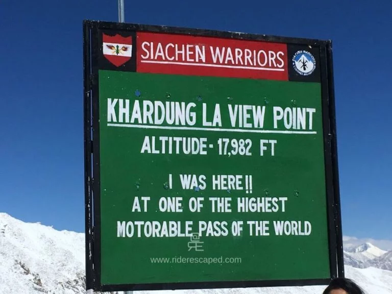 Ladakh Ride Day 12 – Atlast Khardung La