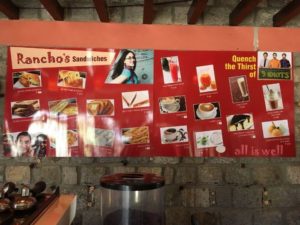 Rancho Cafe Menu, Ladakh
