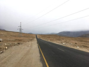 Straight Tarmac Before Entering Magnetic Hill