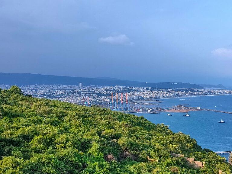 Vizag City view from Dolphin Nose lighthouse