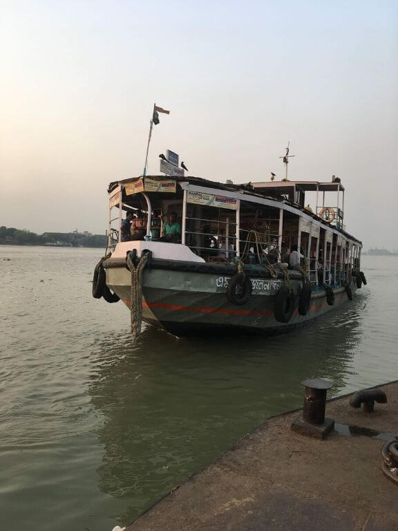 Ferry service at Ahiritola Ghat