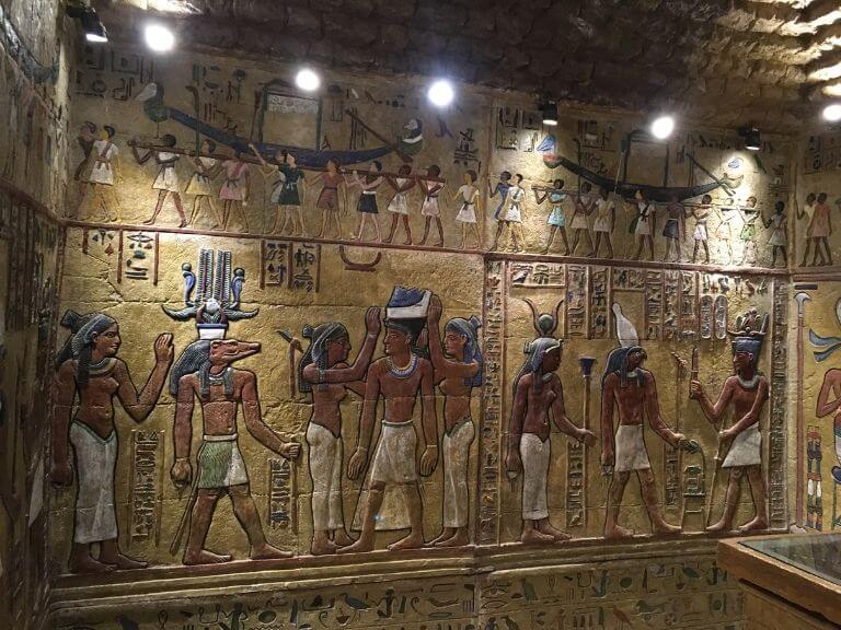 Inside Pyramid of Giza, 7 wonders zone Eco Park