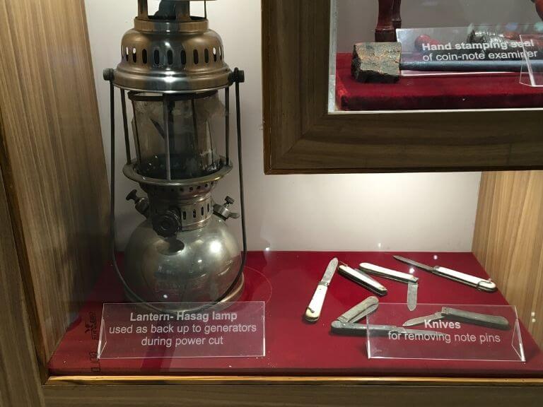 Lantern, RBI Museum