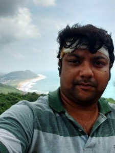 While sightseeing in Vizag