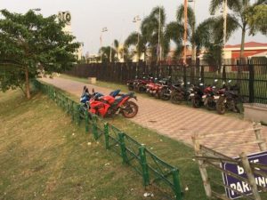 Biswa Bangla Shilpi Haat 2-wheeler Parking