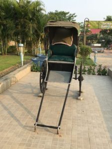 Biswa Bangla Shilpi Haat Hand Rickshaw
