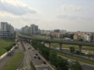 Future metro Line view from Biswa Bangla Gate Gallery