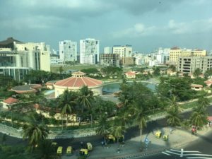 Rabindra Tirtha Top View from Biswa Bangla Gate