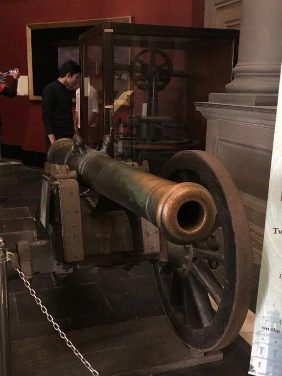 Prince Hall Original Cannon fired in war of 1757