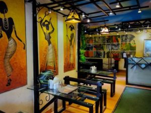 9X9 Restaurant Interior, Shantiniketan
