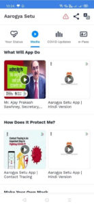 Aarogya Setu App Media 2