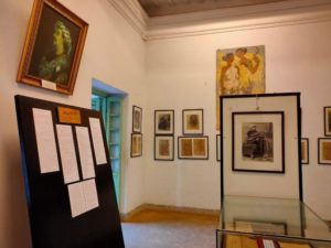 Art at Shantiniketan Griha, Viswa Bharati University, Shantiniketan