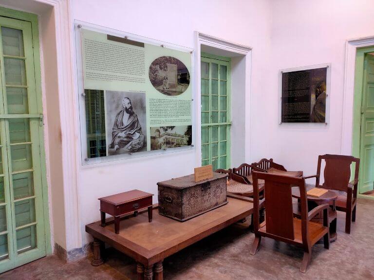 Furniture Used by Tagore Family, Viswa Bharati University, Shantiniketan