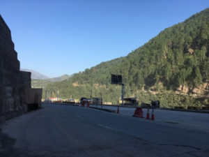 After Chenani Nasri Tunnel