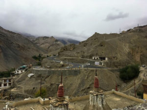 Curvy roads near Lamayuru, Ladakh