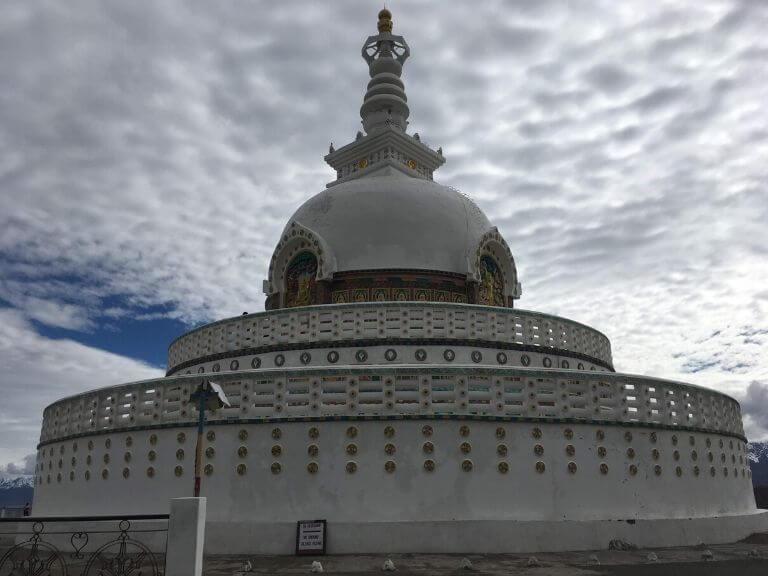 Magnificent Shanti Stupa, Leh