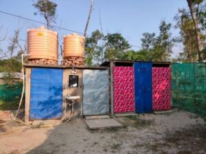 Toilet at Prantik Camp