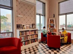 Library, Coffee House New Town